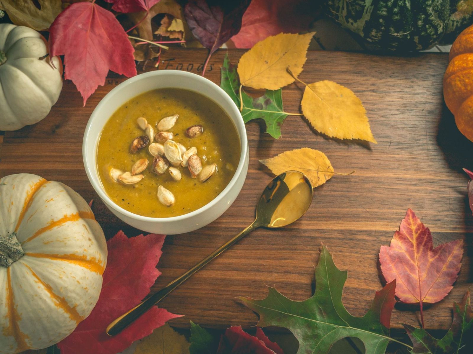 Cremige Kürbissuppe