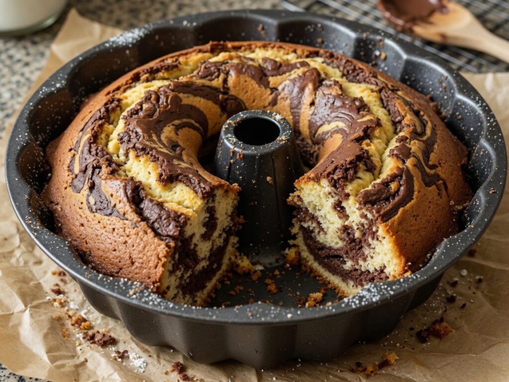 Klassischer Marmorkuchen – Schritt 1