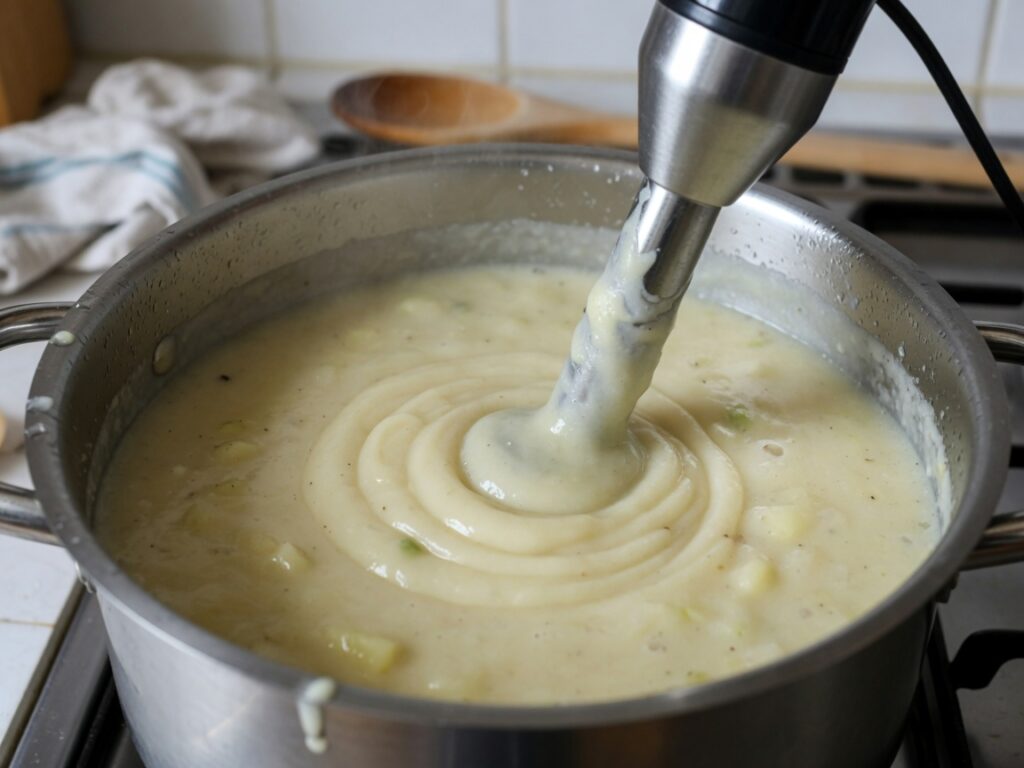 Herzhafte Kartoffelsuppe – Schritt 2