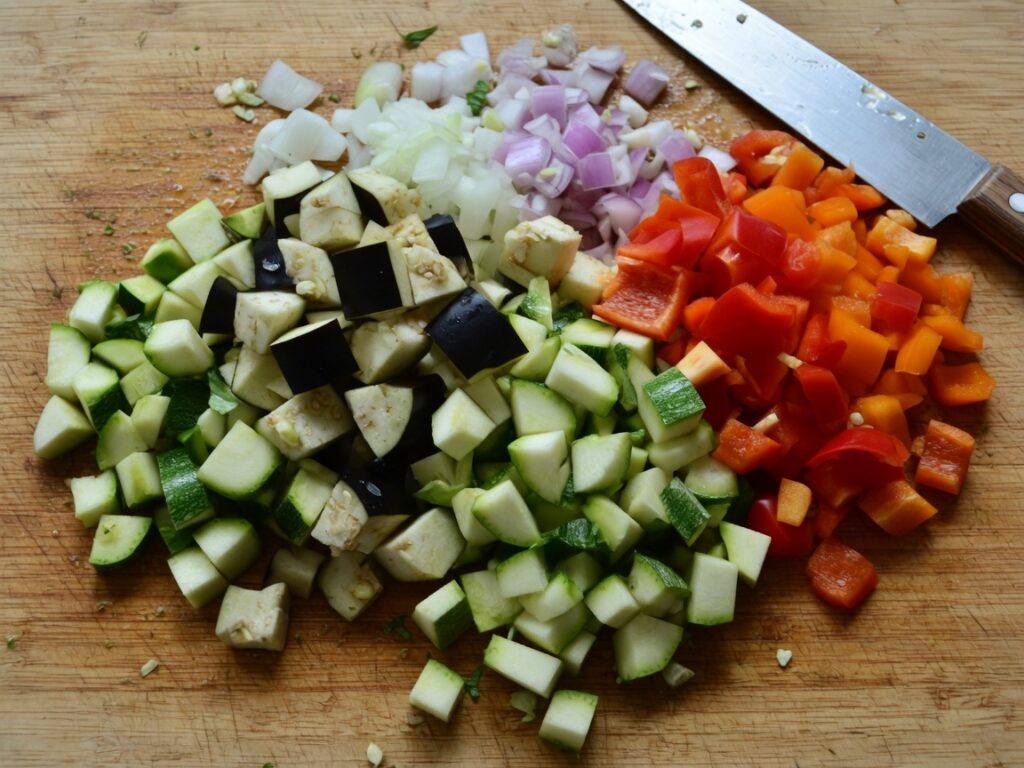 Vegetarische Lasagne – Schritt 2