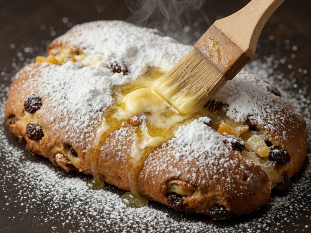 Quark-Butter-Masse wird cremig gerührt