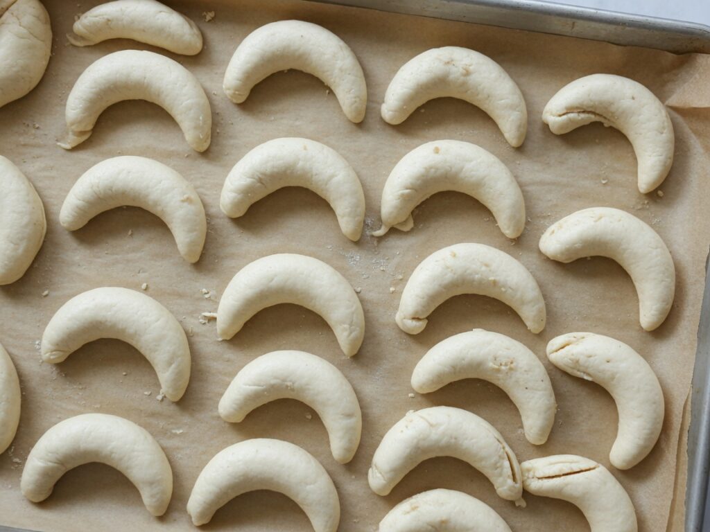 Vanillekipferl – Schritt 2