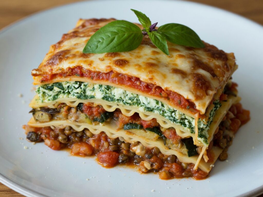 Vegetarische Lasagne – Schritt 3