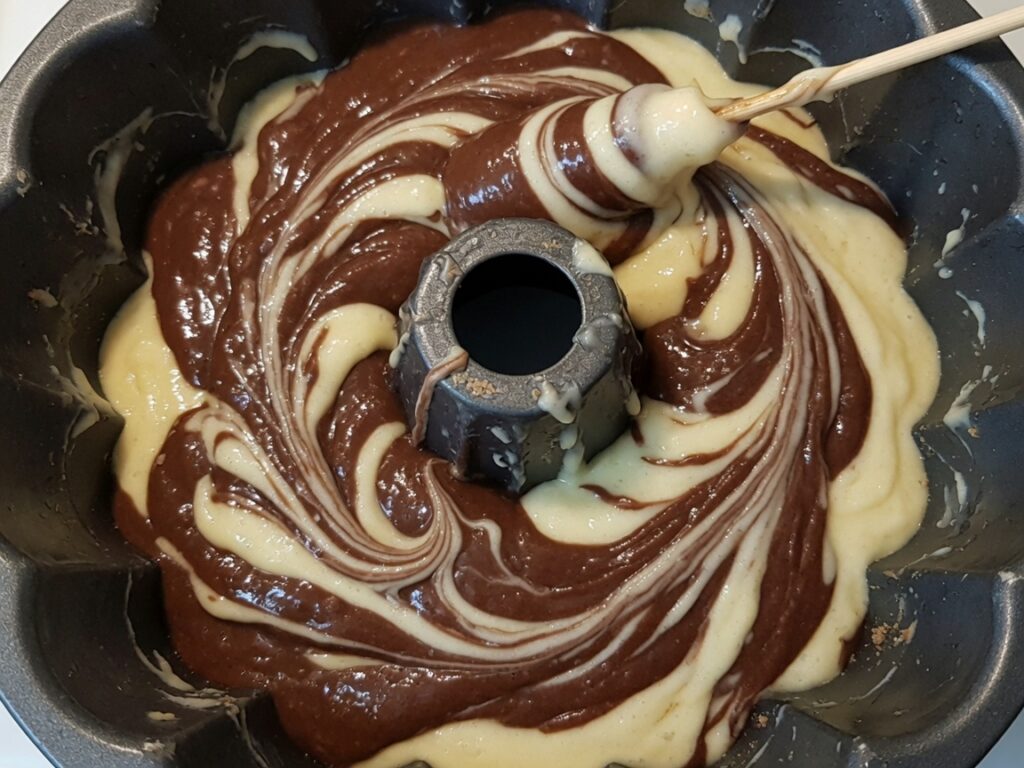 Klassischer Marmorkuchen – Schritt 3