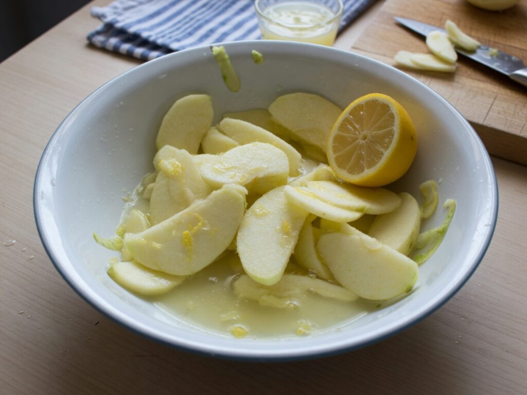 Klassischer Apfelkuchen – Schritt 4