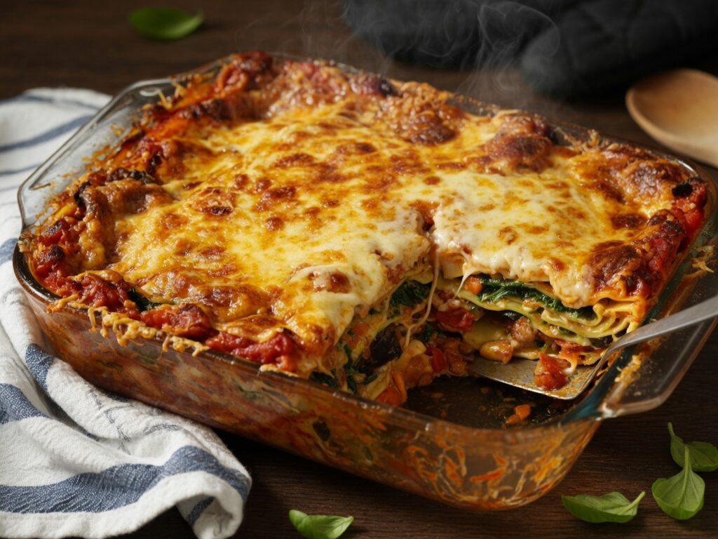 Vegetarische Lasagne – Schritt 5