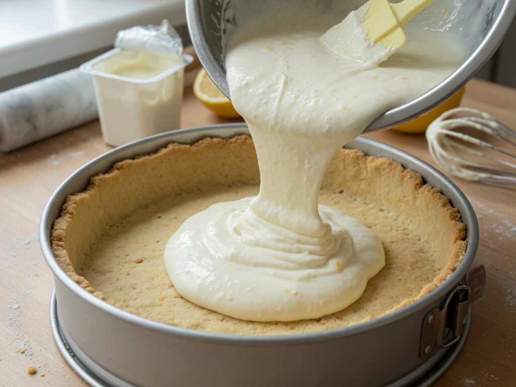 Saftiger Käsekuchen – Schritt 6